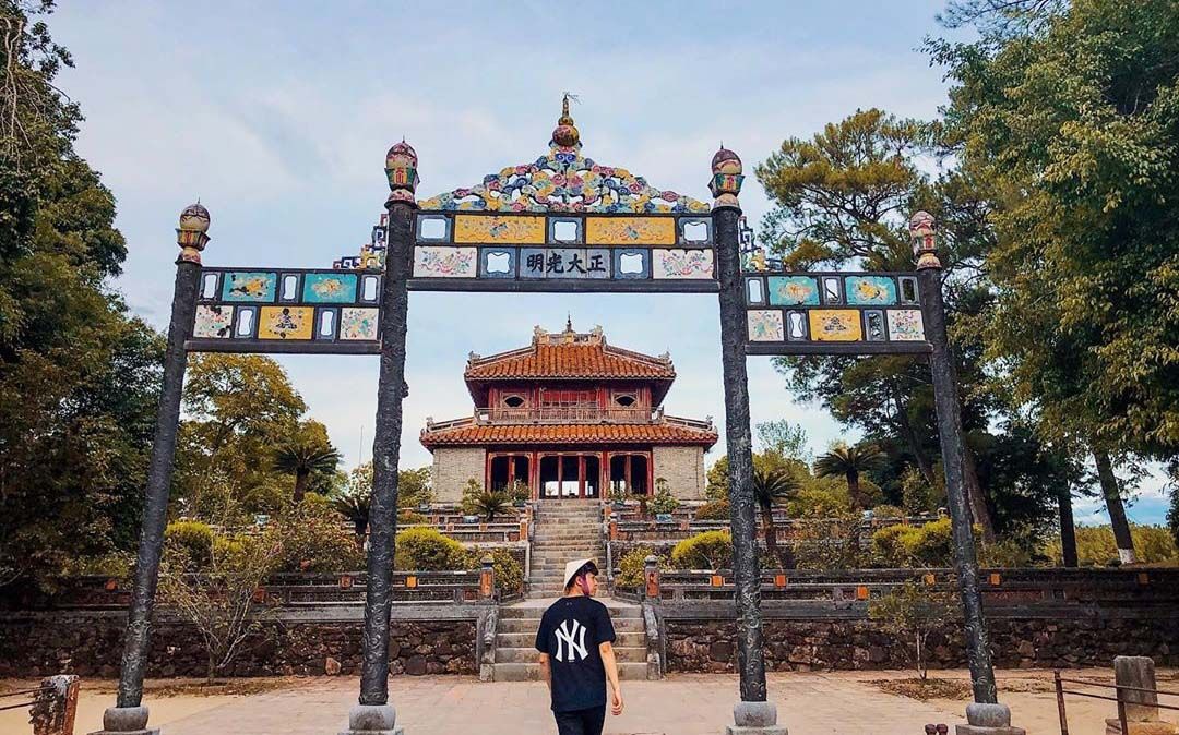 Kiến trúc độc đáo Lăng Minh Mạng