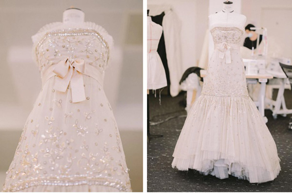 Chiếc váy được chế tác trong 1034 giờ của Chanel